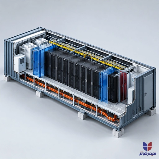 تست Heat Load دیتاسنتر کانتینری
