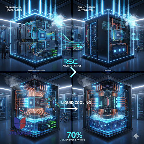 زیرساخت ابری متا