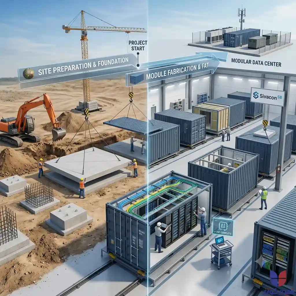 مزایای دیتاسنتر کانتینری