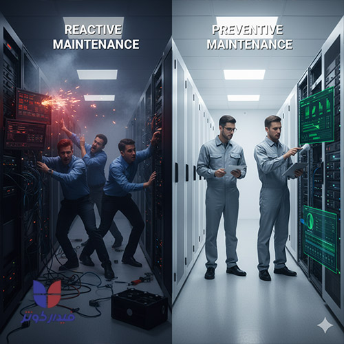 کاهش هزینه Downtime دیتاسنتر