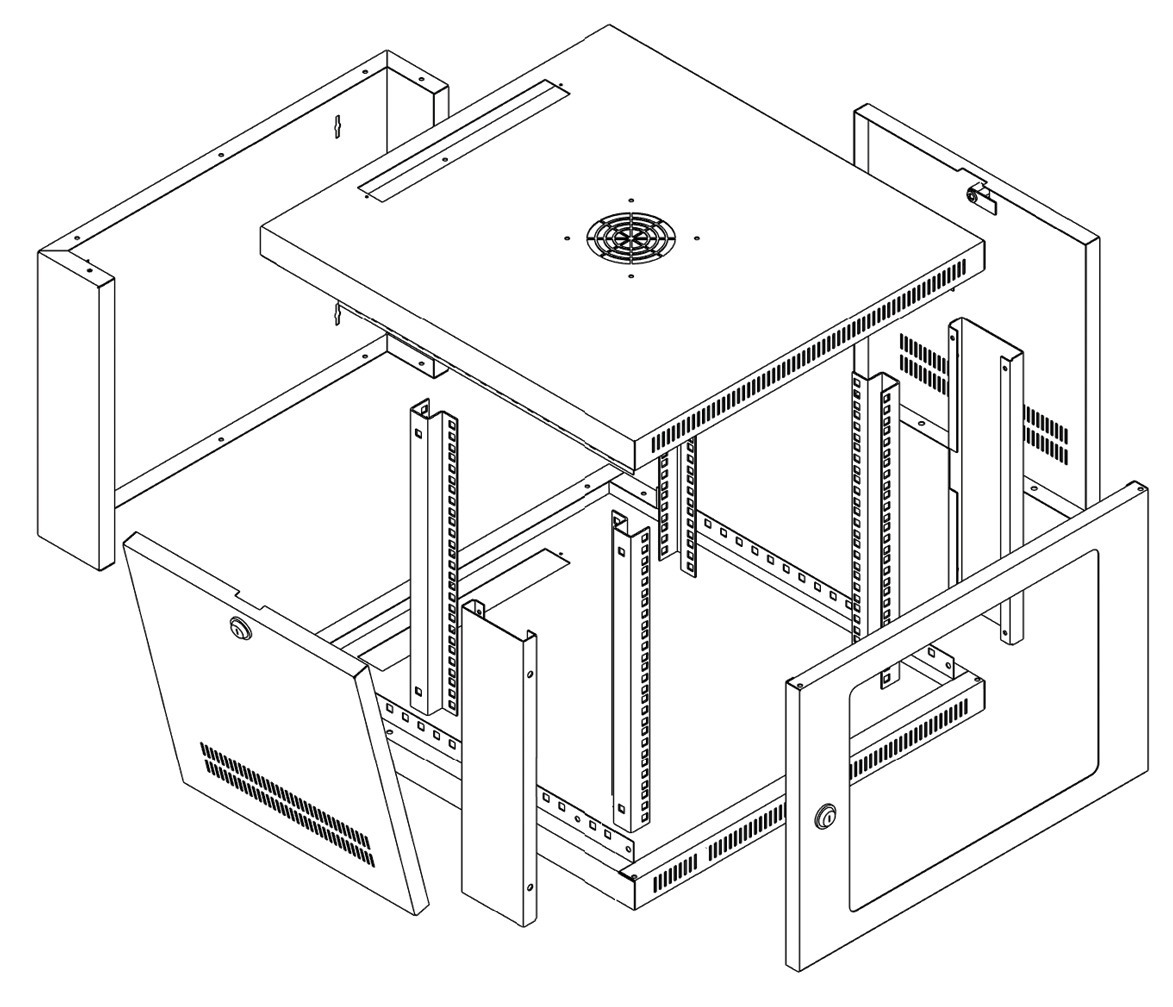 رک دیواری Base Model